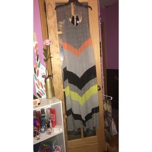 Multi colored maxi dress